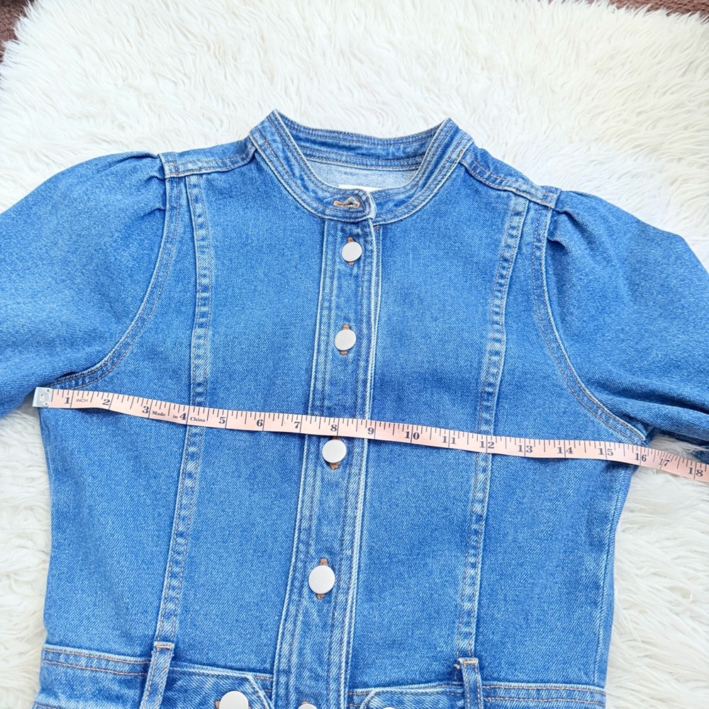 Sezane Alberta Dress - Denim - Picture 7 of 8